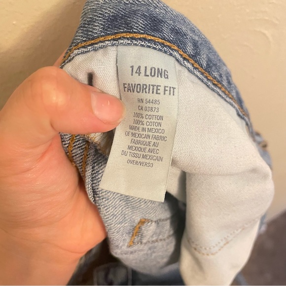 14 Long American Eagle Favorite Fit Jeans - Picture 6 of 7
